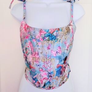 New Sugar Thrillz Divine Lush Opulence Corset Top